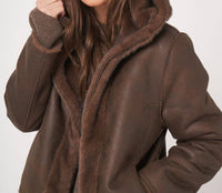 Repeat Cashmere - Reversible Faux Mink Jacket With Hood