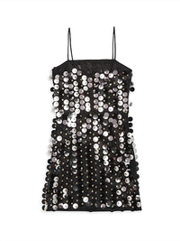 Theme - Girl's Davie Disco Sequin Dress