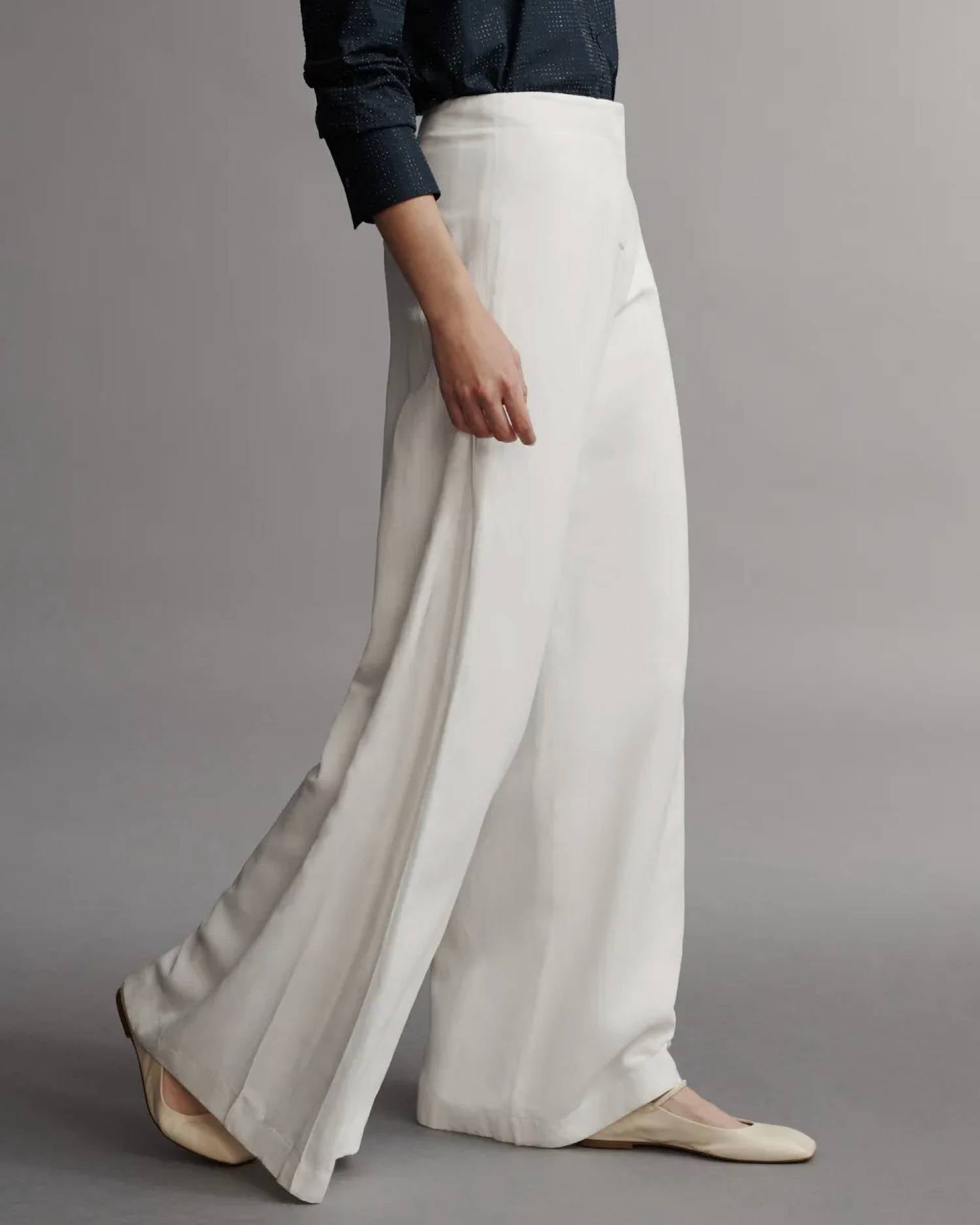 Twp - Stevie Coated Viscose Linen Pants