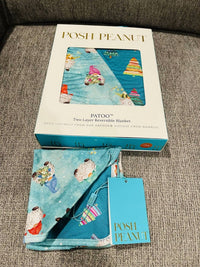 Posh Peanut - Kid's Patoo And Lovey Blanket Set