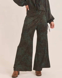 Nekane Nkn - Suna Printed Silky Sarong Pant Set