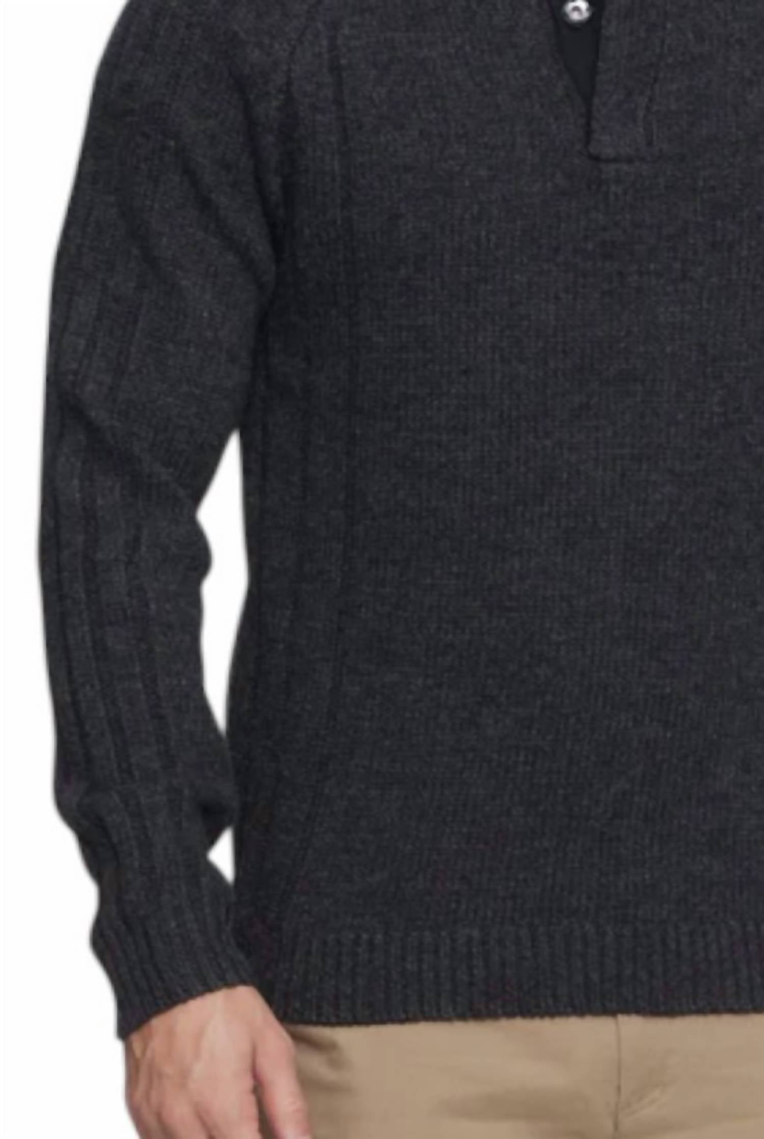 Flags & Anthem - Plainview Mock Neck Sweater