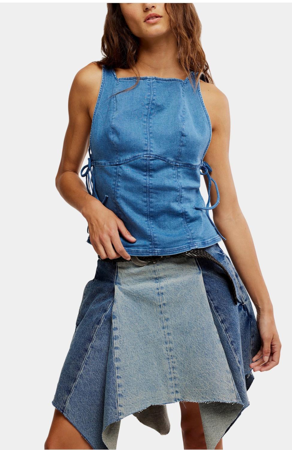 Free People - Not My Fault Corset Top