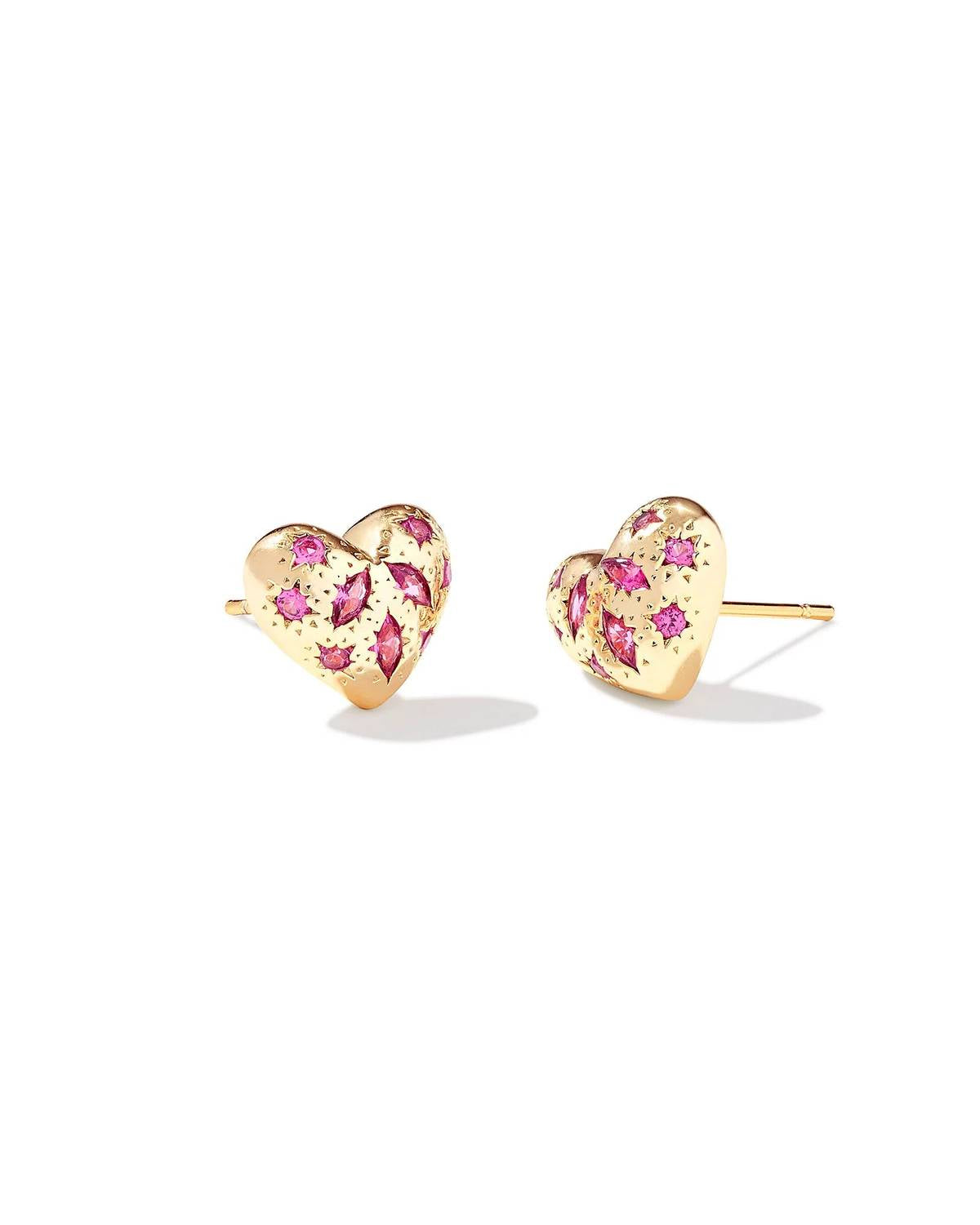 Kendra Scott - Women's Holland Heart Stud Earrings