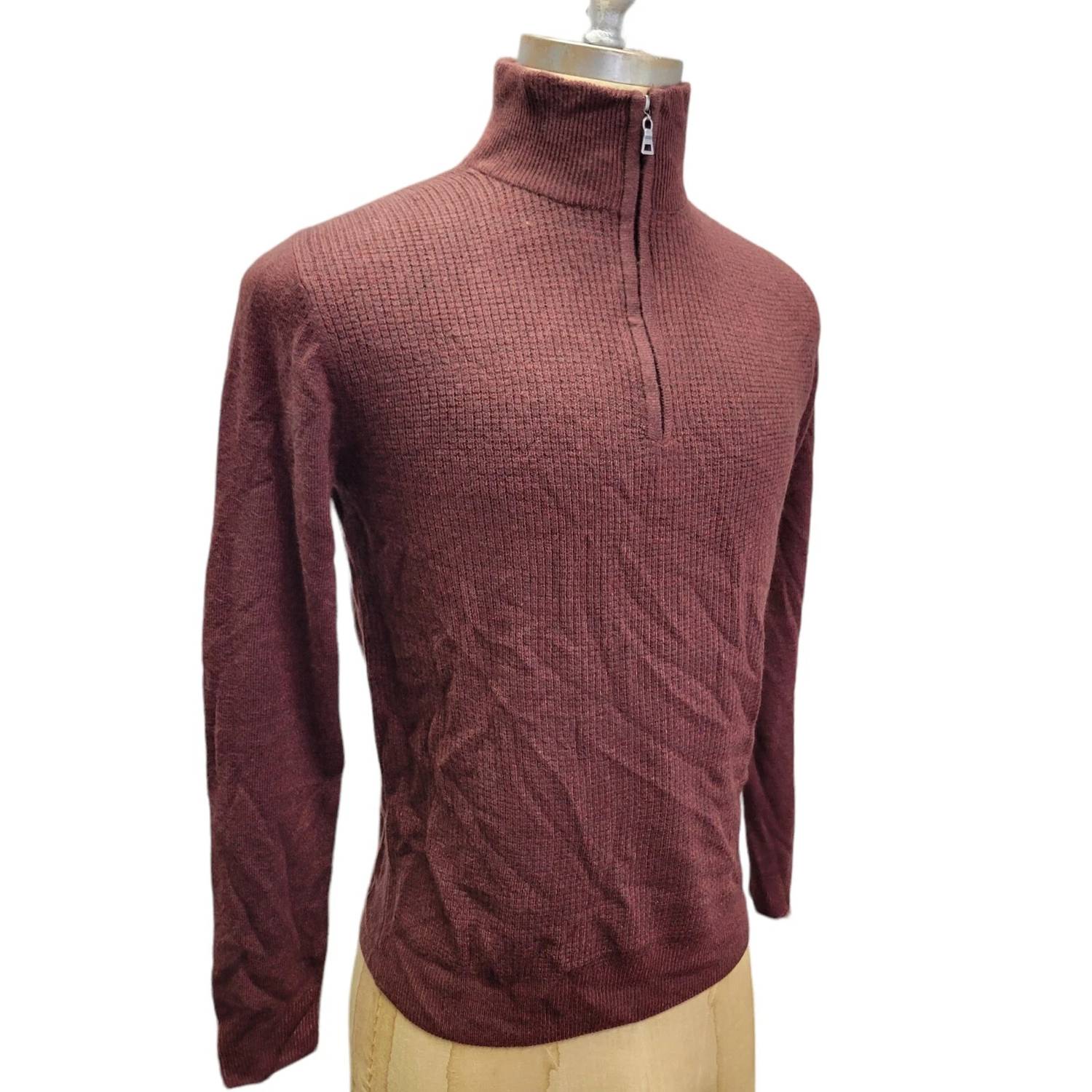 Weatherproof - Men's Henley Acrylic Sweater