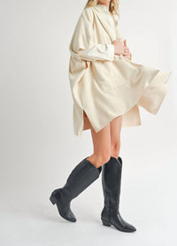 Sadie & Sage - Lisha Belted Poncho