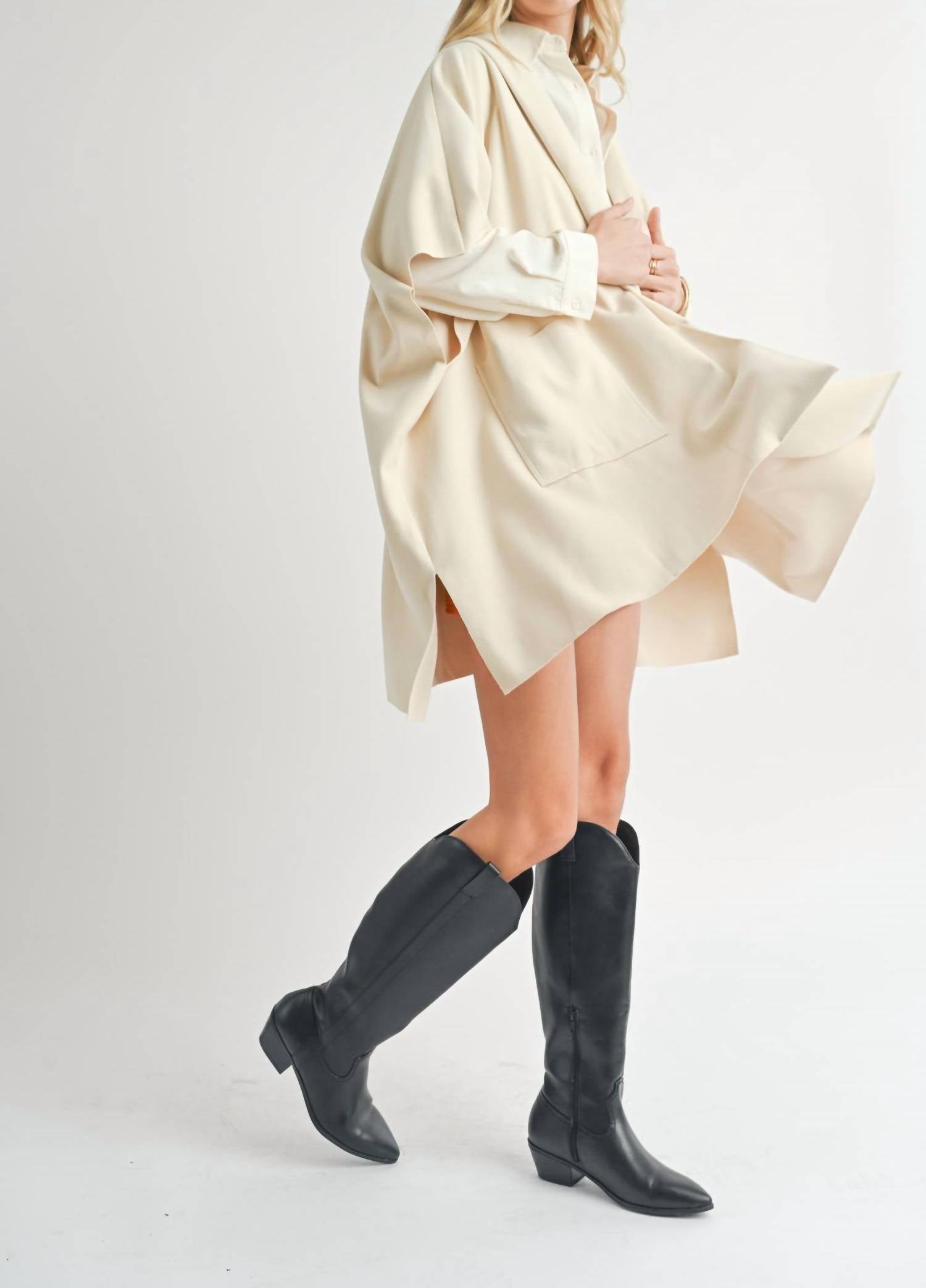 Sadie & Sage - Lisha Belted Poncho