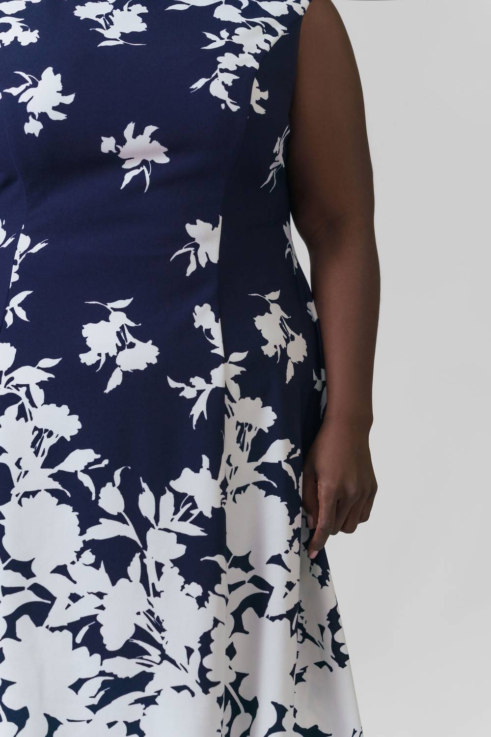 London Times - Elisha Midi Dress - Plus