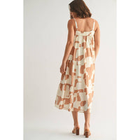 Fun 2 Fun - Abstract Midi Dress