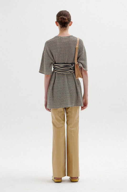 Eenk - SIN KNOTTED BUSTIER T-SHIRT