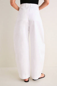 Staud - Elias Pleated Barrel Trouser Pants