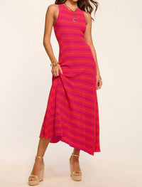 Ramy Brook - Nora Textured Knit High Neck Dress