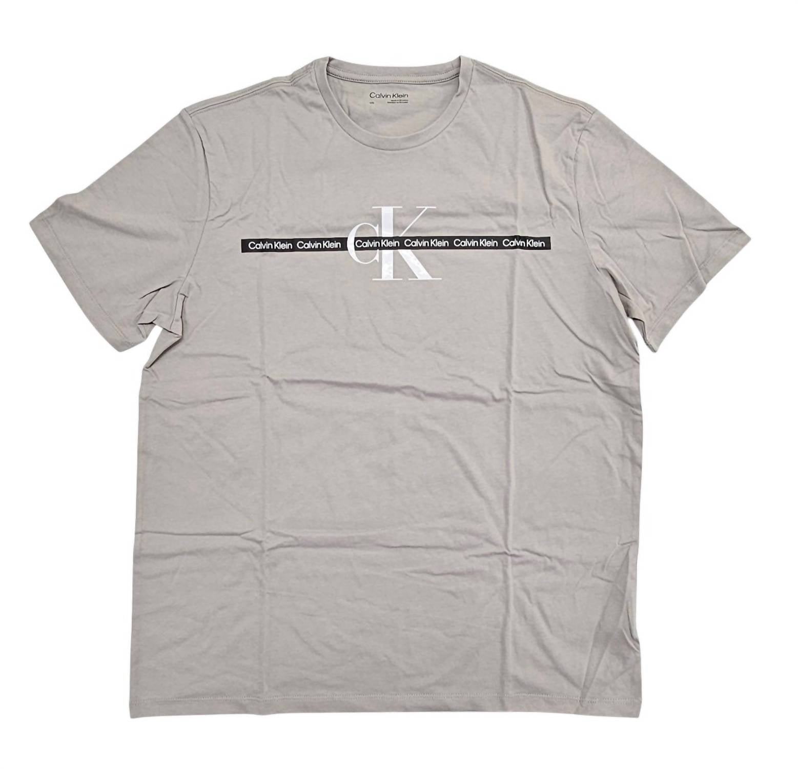 Calvin Klein - Men's Logo Stripe T-shirt