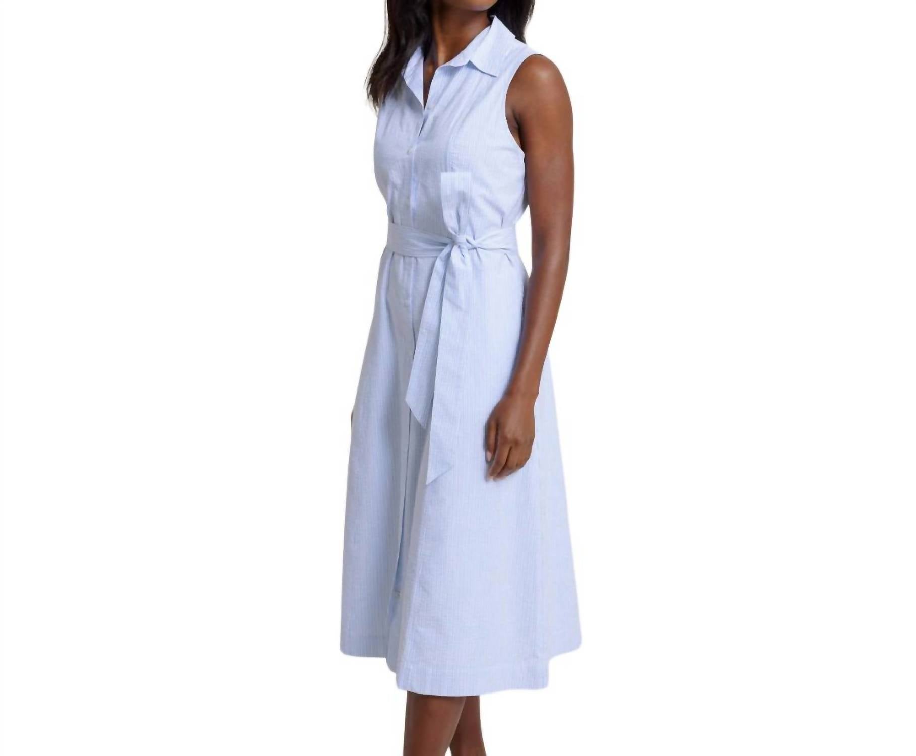 Southern Tide - Whitley Seersucker Midi Dress