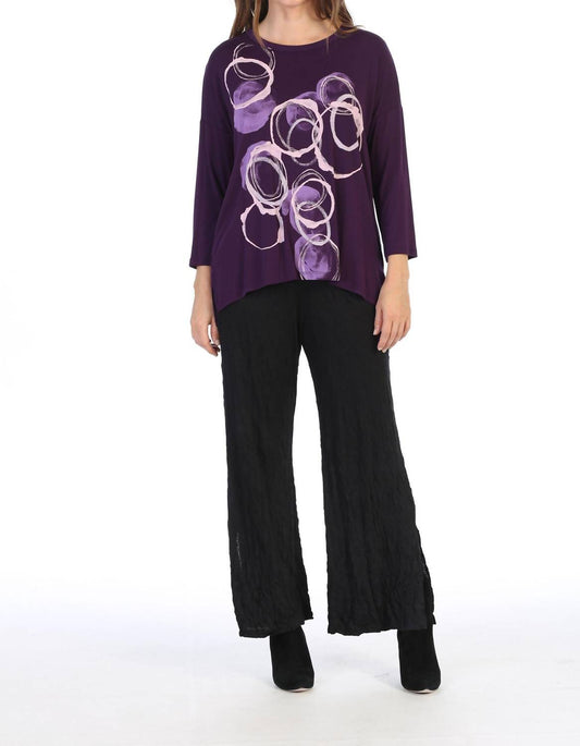 Jess & Jane - Echoes Modal Tunic Top