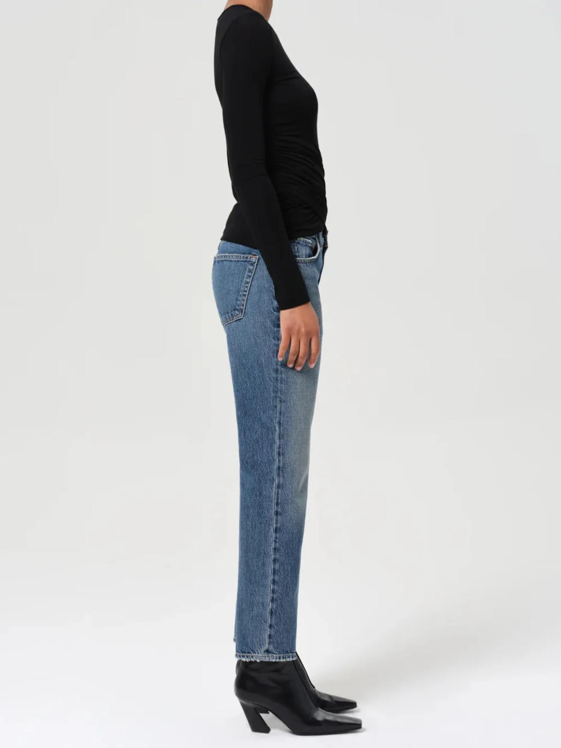 Agolde - Valen Mid-Rise Jeans