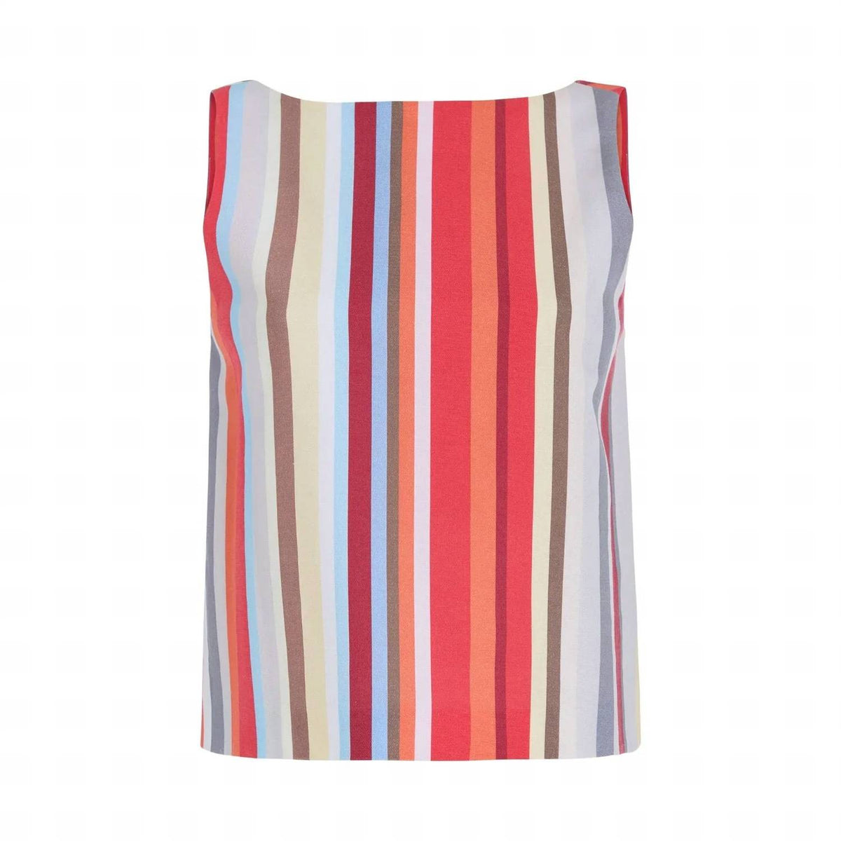 Coco Shop - Boatneck Sleeveless Top