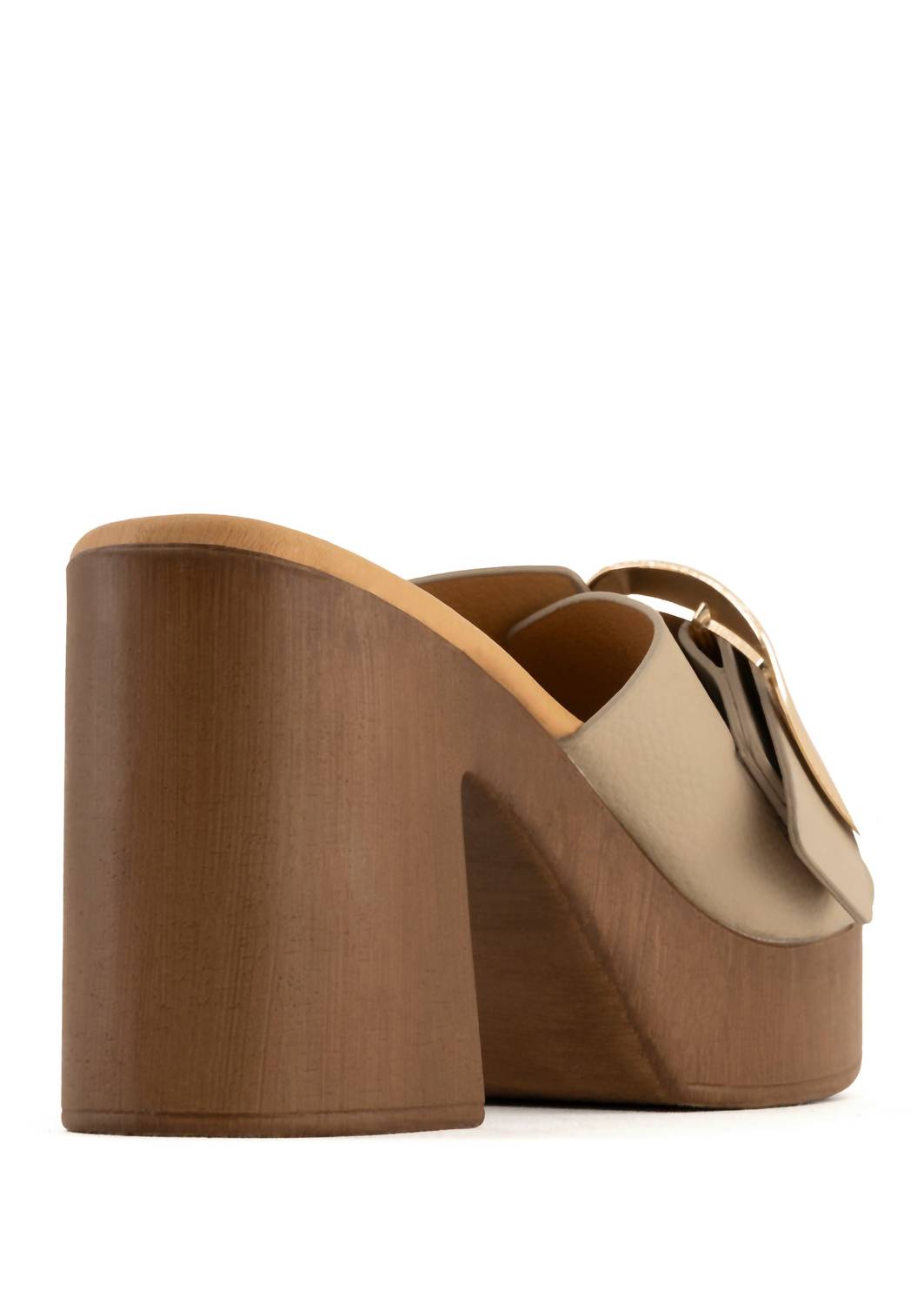 Andrea - Women's Slip On Heeled Sandals