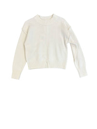 DEAR JOHN DENIM Women's Hera Sweater in cream - women's sweater - alternate view