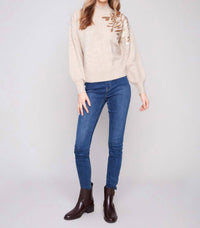 Charlie B - Mock Neck Sweater