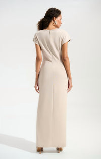 Joseph Ribkoff - Crystal Embellished Cap Sleeve Dress
