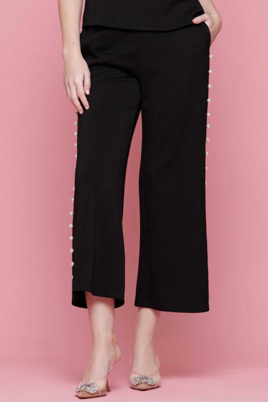 Why Dress - Wide Leg Pearl Pant