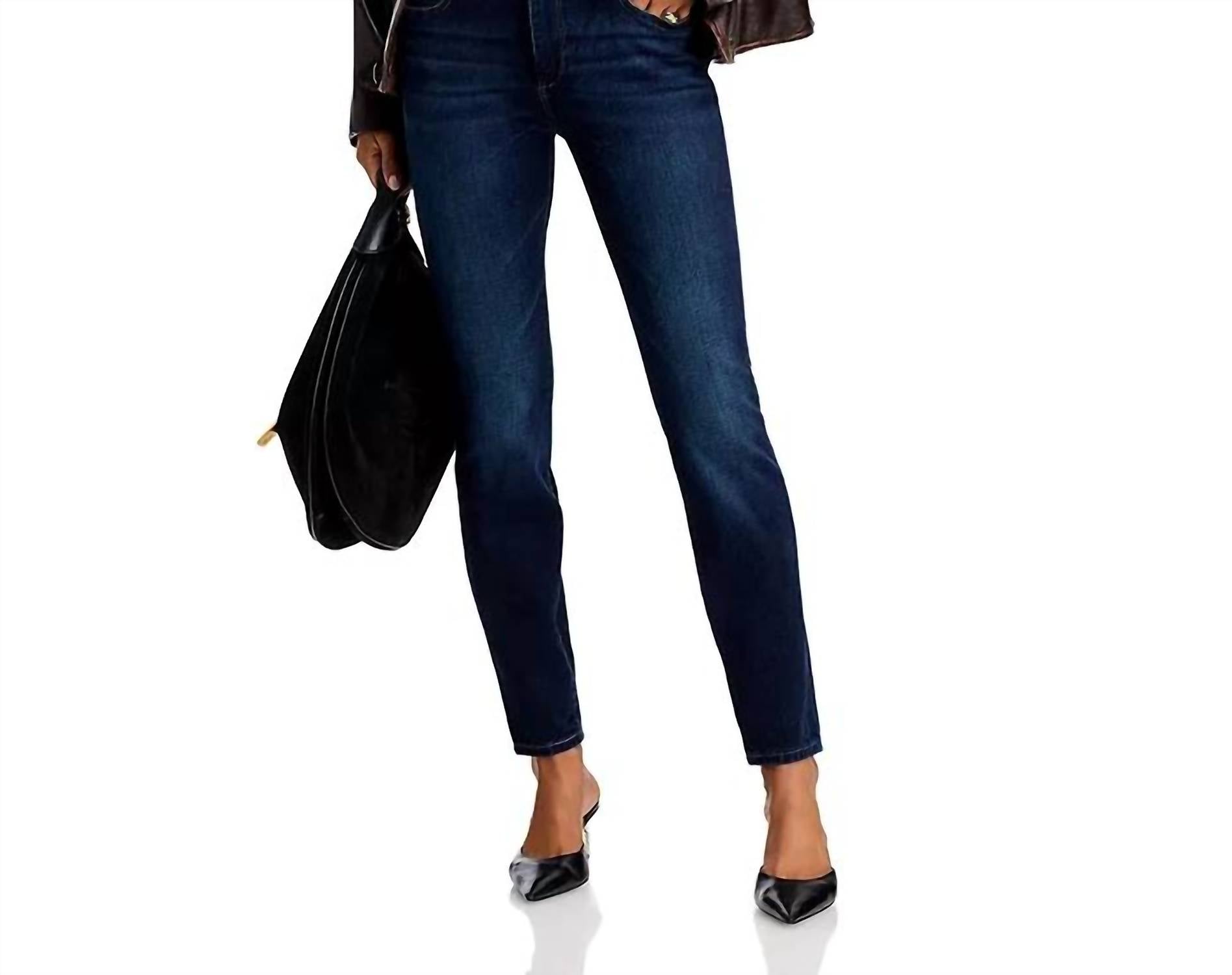 DL1961 - Women's Florence Skinny Mid Rise Instasculpt Ankle Jeans in warner - women's jeans - view 7