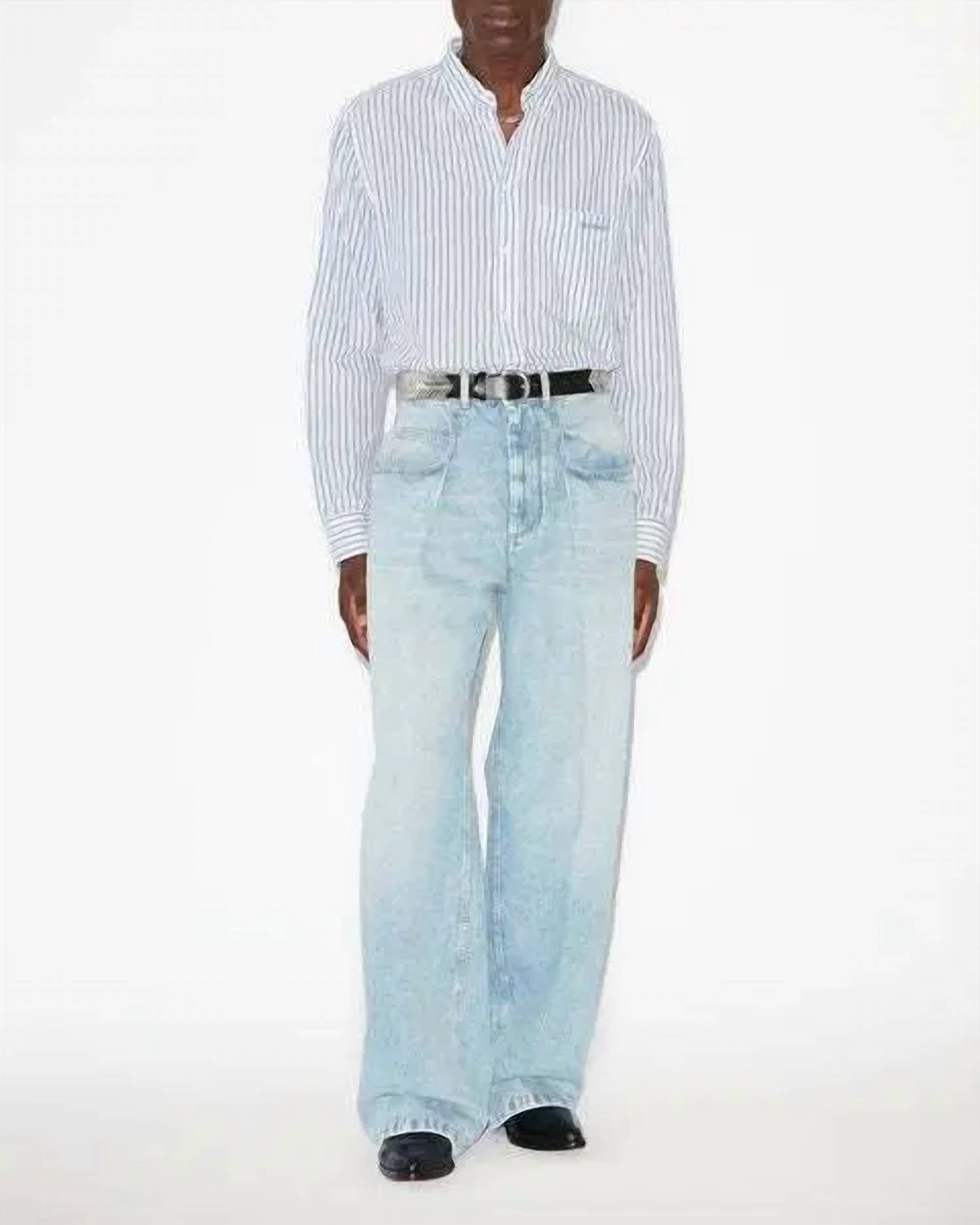 Isabel Marant - Janael High Rise Loose Fit Jeans