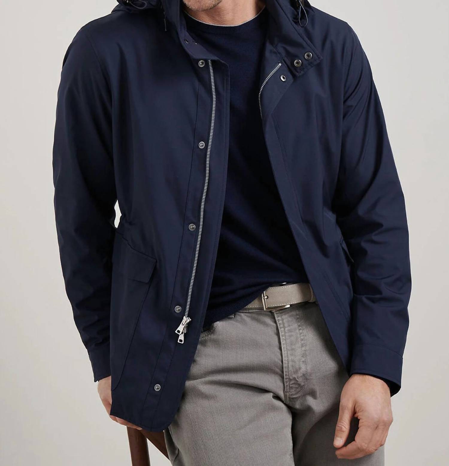 PETER MILLAR Discovery Field Jacket in navy - men's jacket