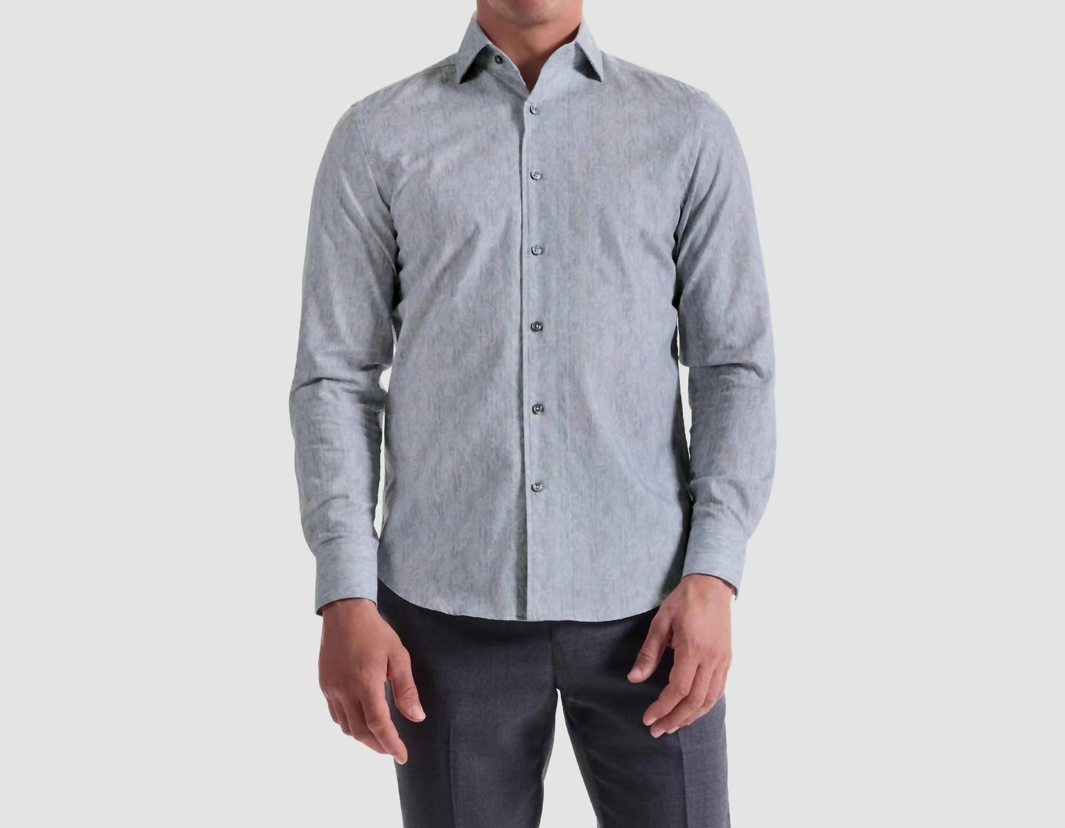 Bugatchi Uomo - Alvin Shadow Paisley Shirt
