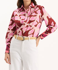 Tyler Boe Chloe Bi Print Shirt in multi 1 - women's shirt