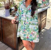 Vilagallo - Gara Shirt Mini Dress