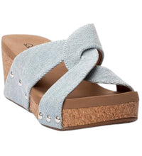 Corkys Footwear - Women's Bonny Light Blue Denim