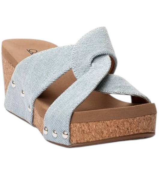 Corkys Footwear - Women's Bonny Light Blue Denim