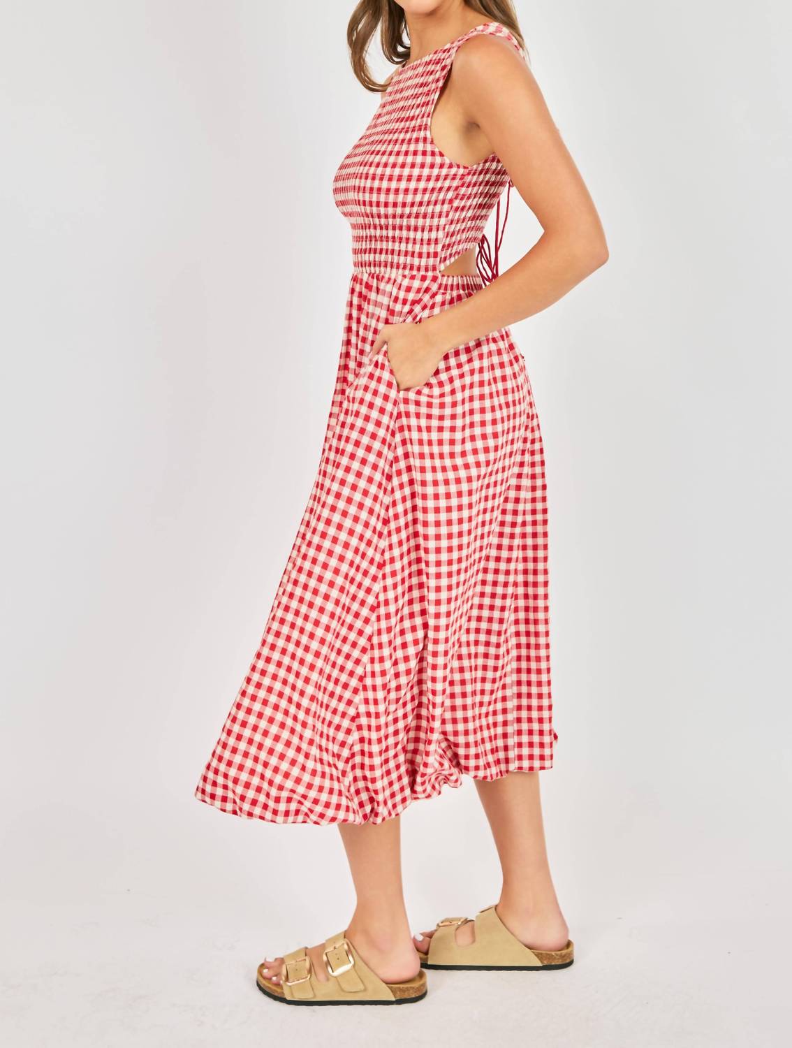 Sadie & Sage - Apple Butter Midi Dress