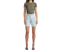 G-Star Jett High Waist Denim Shorts in light blue - women's shorts - alternate view