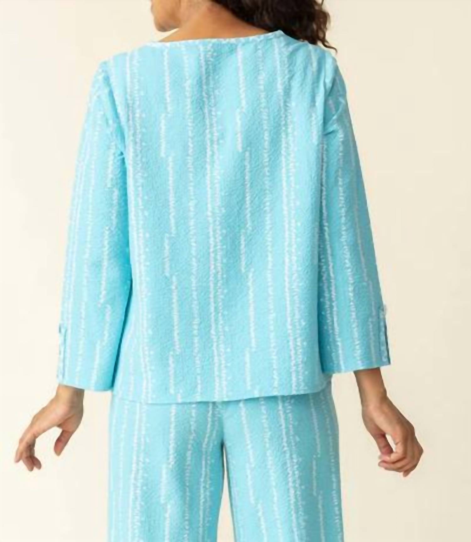 Habitat - Crinkle Crepe Bud Livvy V-neck Top