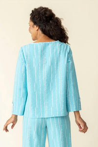 Habitat - Crinkle Crepe Bud Livvy V-neck Top
