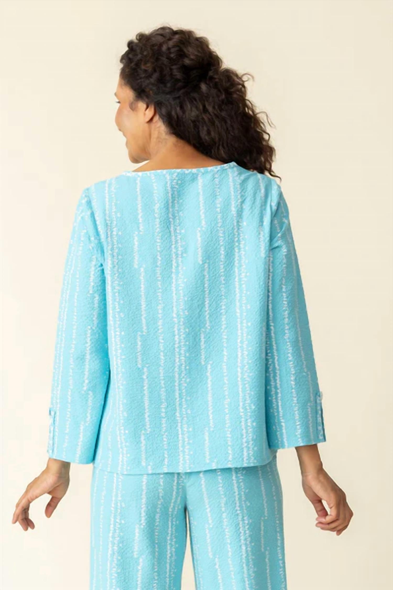 Habitat - Crinkle Crepe Bud Livvy V-neck Top