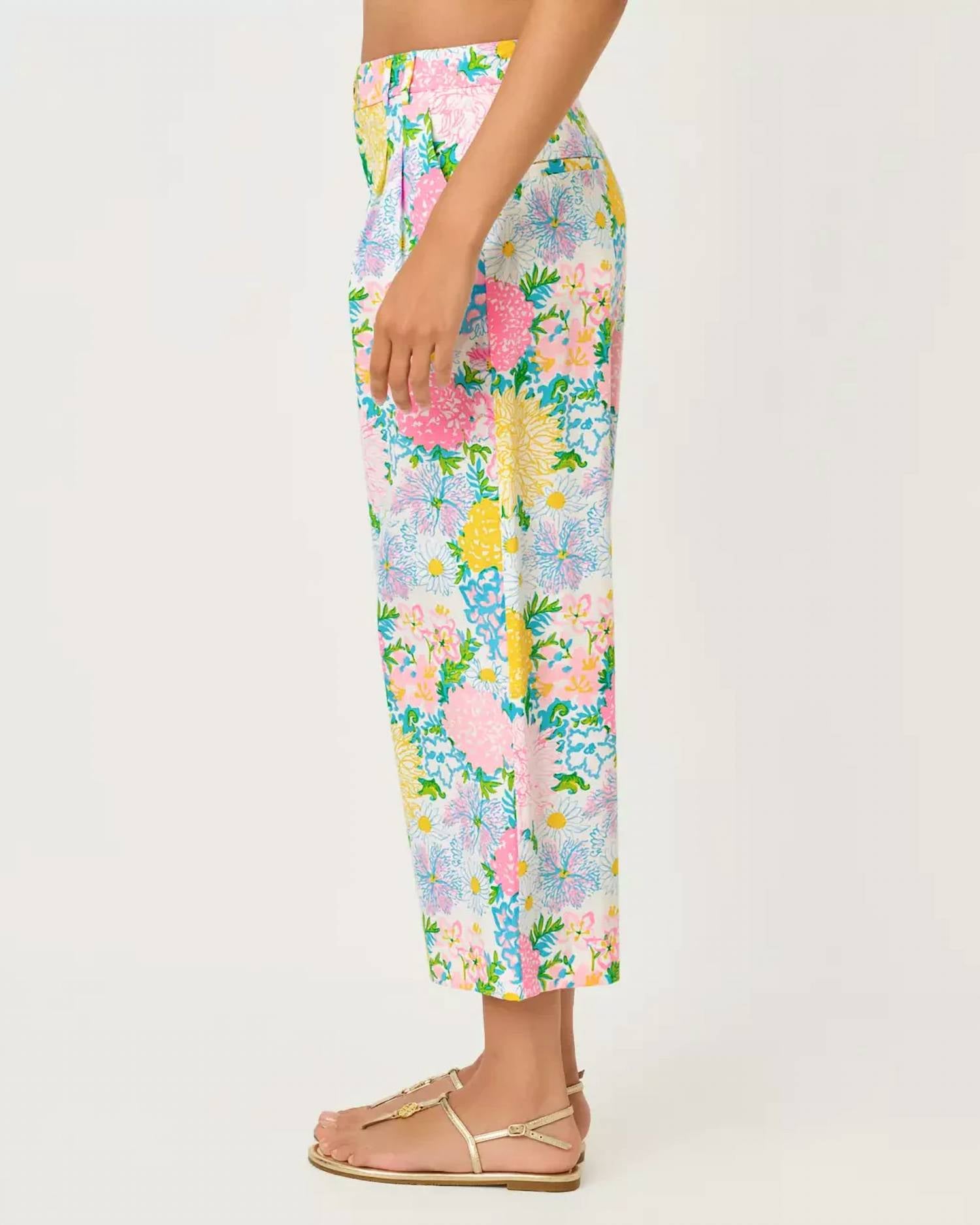 Lilly Pulitzer - Mandalay Wide Leg Crop Pant