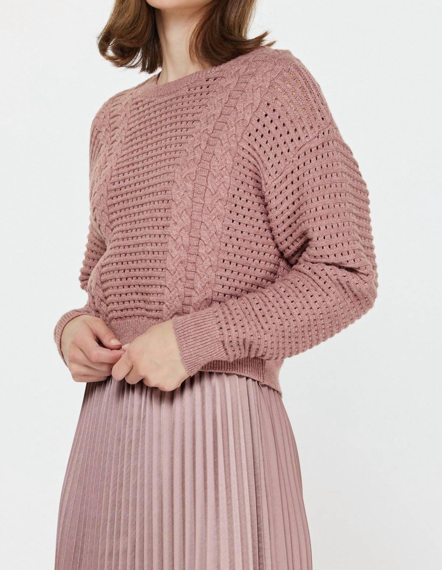 Current Air - PULLOVER SWEATER & PLEATED DRESS SETS