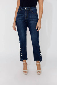 Frank Lyman - Havilyn High Waisted Slim Leg Jeans