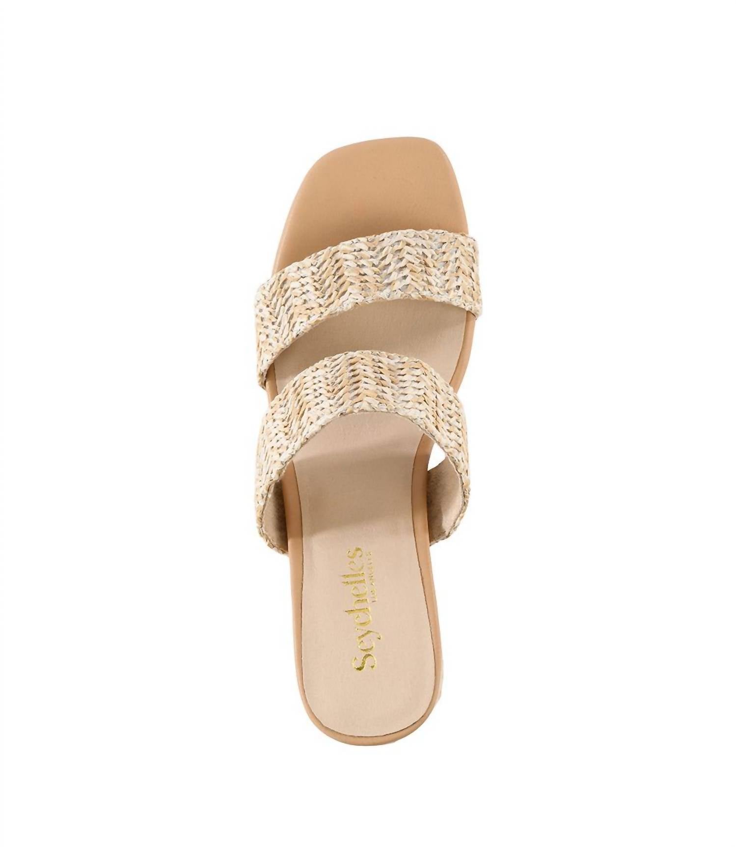 Seychelles Women's Newport Raffia Strap Heel Sandals in natural - women's sandal - view 4