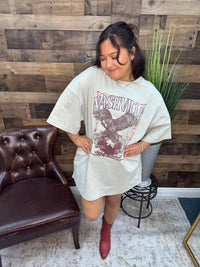 Fantastic Fawn - Oversized Nashville Tee Top