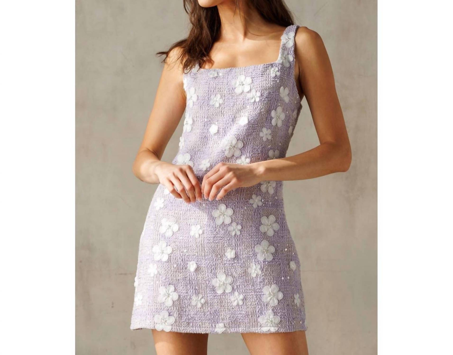 Storia - Daisies Tweed Dress