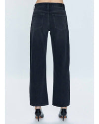 Pistola - Lexi Mid Rise Bowed Straight Jeans