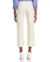 L'Agence - Wanda Crop Wide Leg Coated Jean