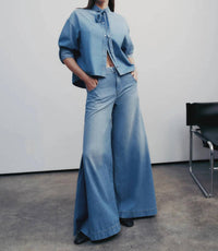 Twp - Lulu Mid-rise Wide Leg Jean