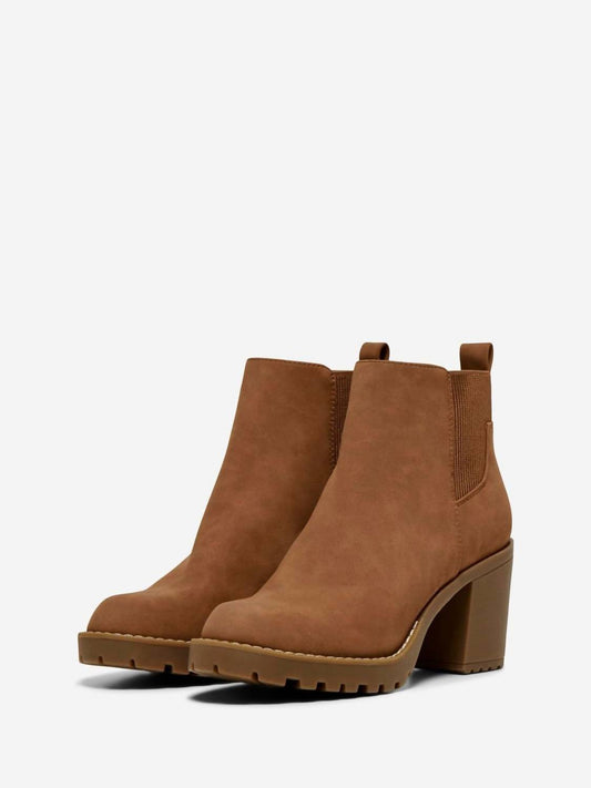 Soda - Women's Chunky Heel Boots