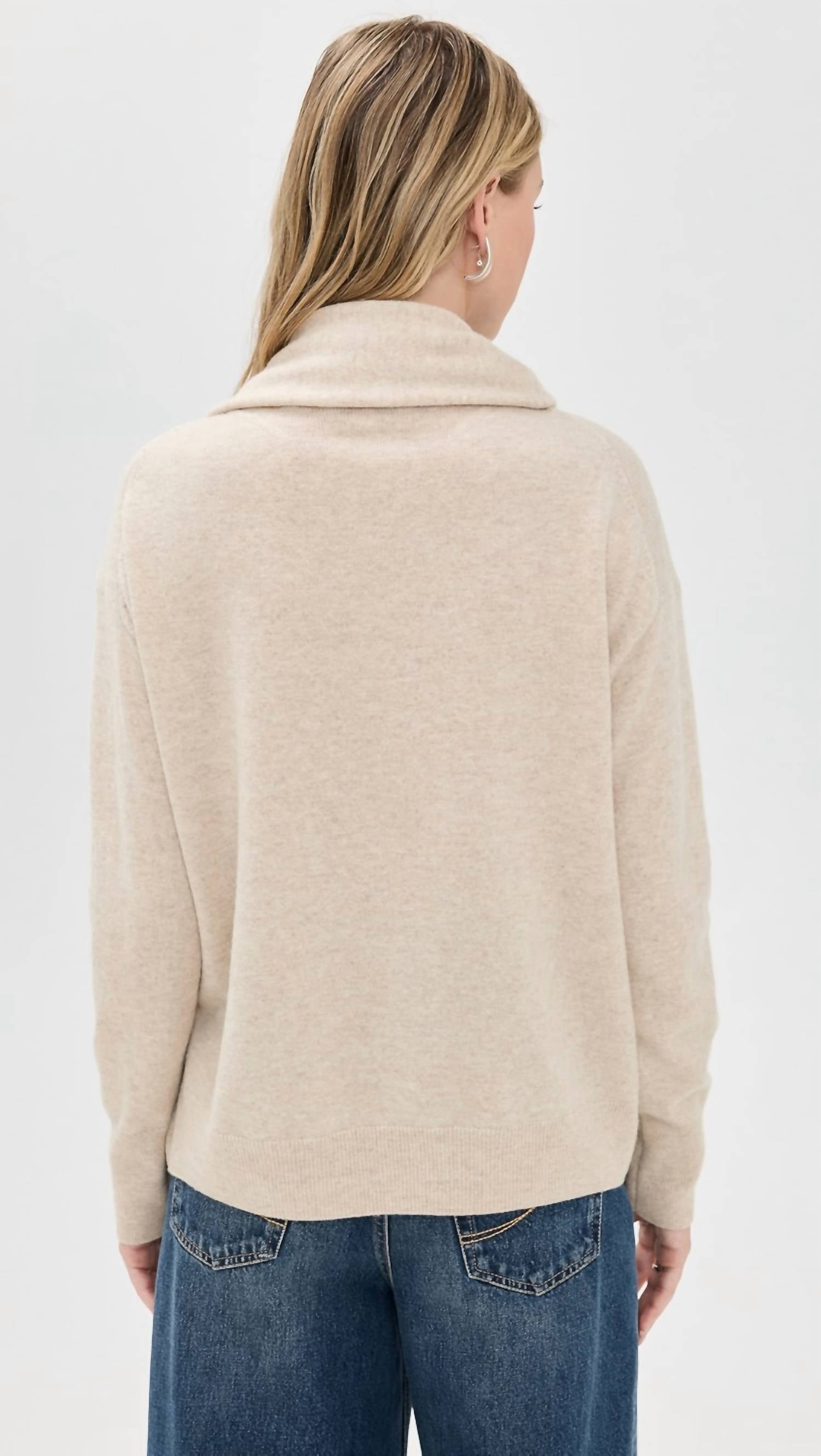 Vince - Draped Crew Neck Sweater